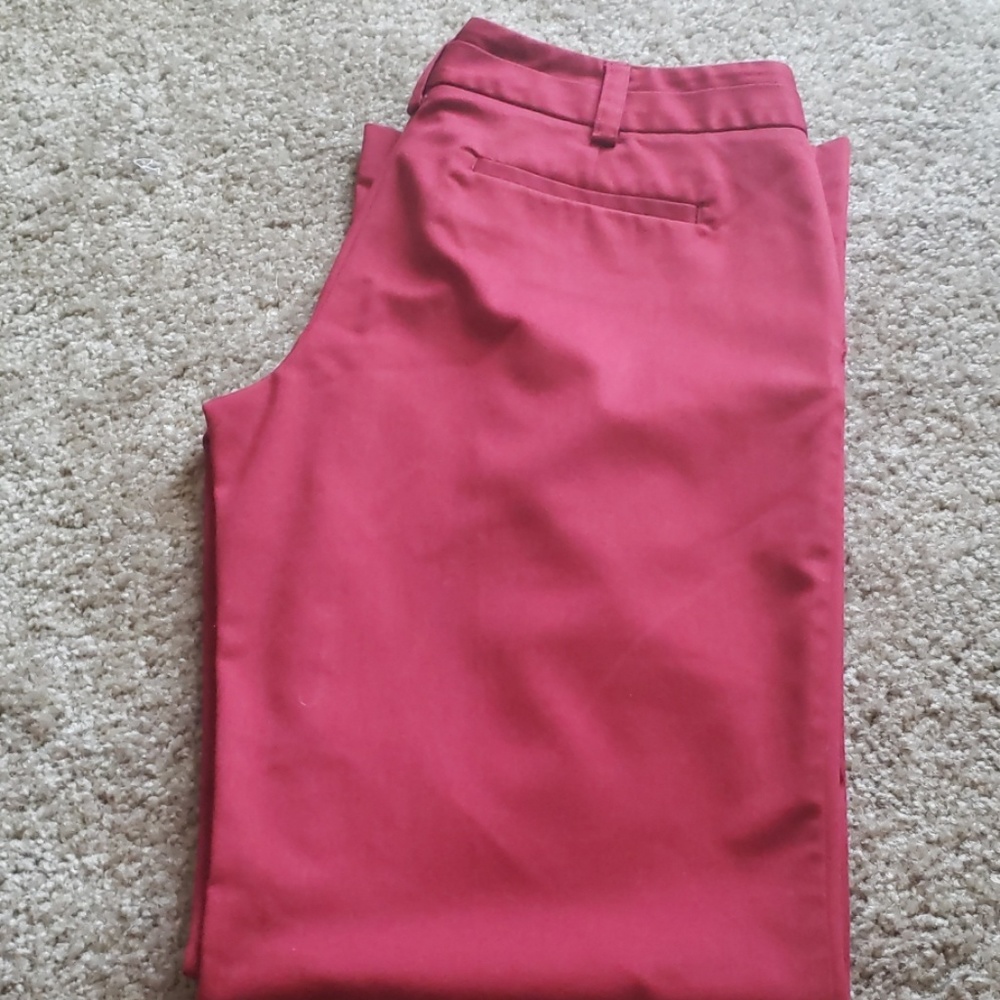 Express Red Dress Pants